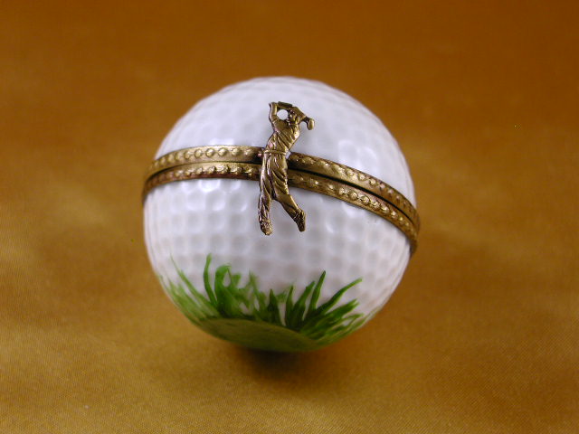 Golf ball in field
