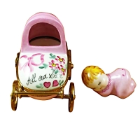 PINK BABY CARRIAGE