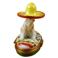 Chihuahua with sombrero