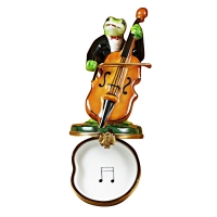 FROG PLAYING BASS