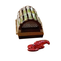 LOBSTER TRAP WITH REMOVABLE LOBSTER