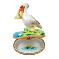 PELICAN WITH REMOVABLE FISH