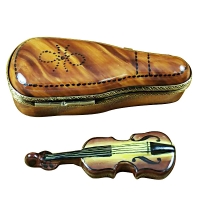Maplewood violin case w/violin