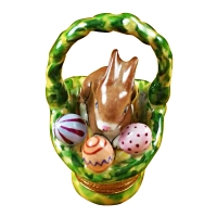 Rabbit basket/easter eggs