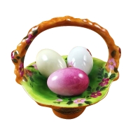 Basket of eggs floral