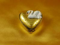 Heart - gold swan