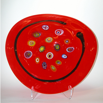 La Murrina Red Plate