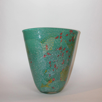Torino Green Vase