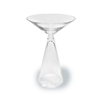 Glass Bowl Footed Clear