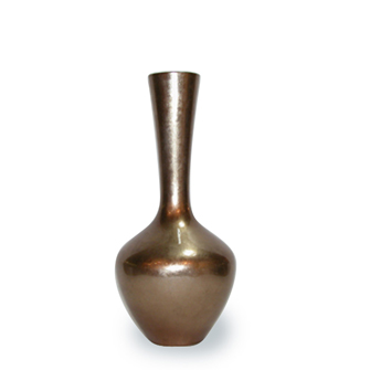 Ceramic Vase Light Bronze