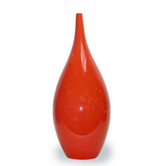 Ceramic Vase Mandarin Orange