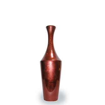 Ceramic Vase Red Copper