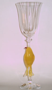Parakeet Yellow Goblet