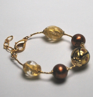 Coco Bracelet Amethyst/Gold