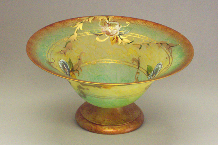 Italian Glass Gipar collection Vase
