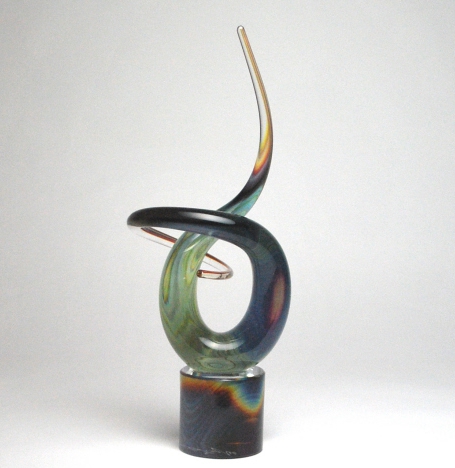 Calcedony Twist Sculpture