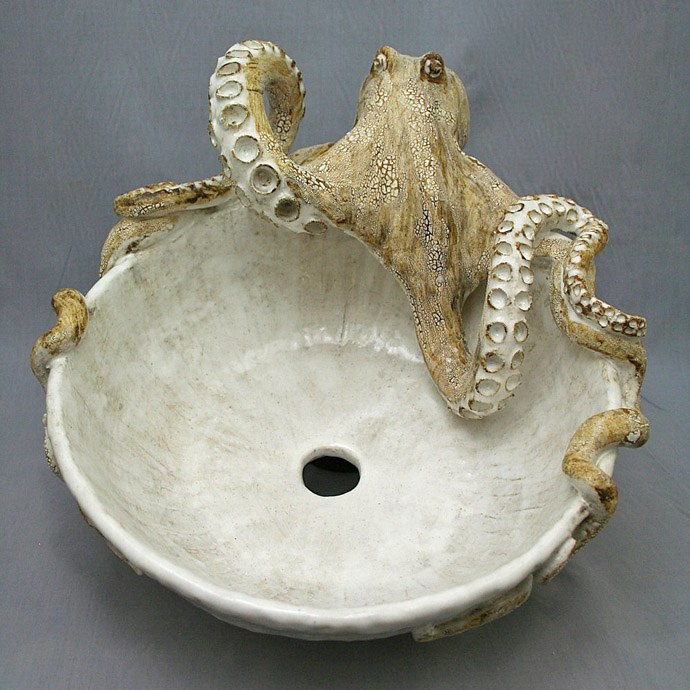 Octopus Vessel Sink