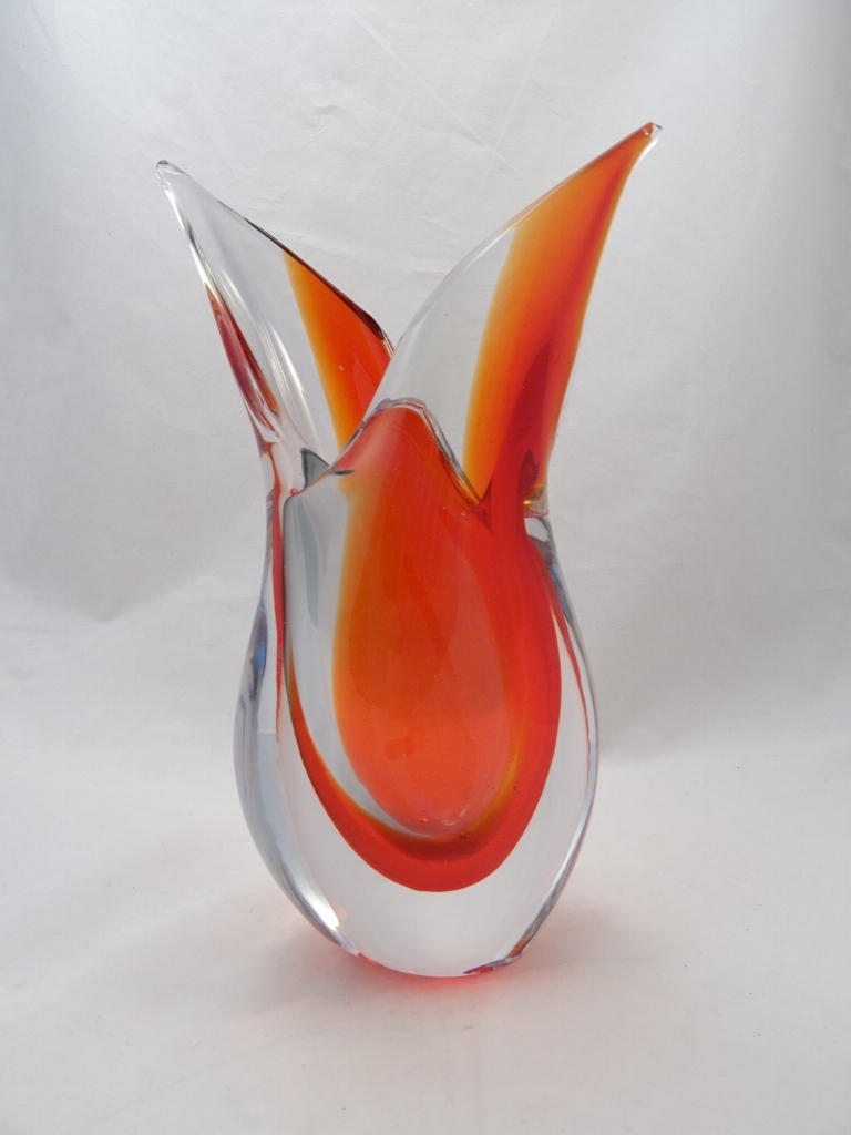 Murano Glass Vase Red Murano Glass Murano Glass Ts Co