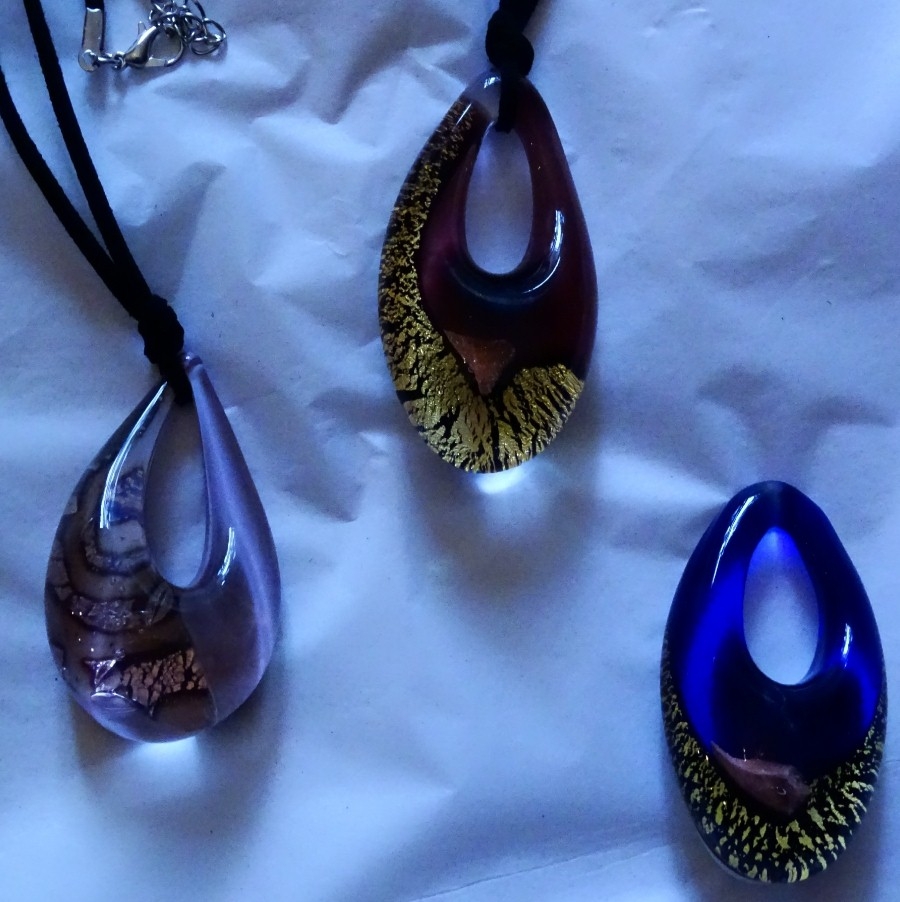 Colorful assortment Murano Glass Pendant - Murano Glass Jewelry ...