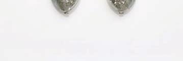Murano Glass Earrings Garden Light Green