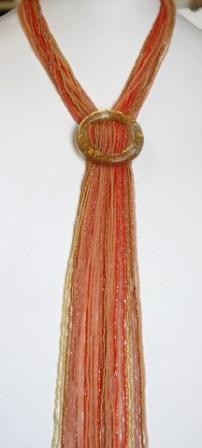 Cravatta Necklace Coral