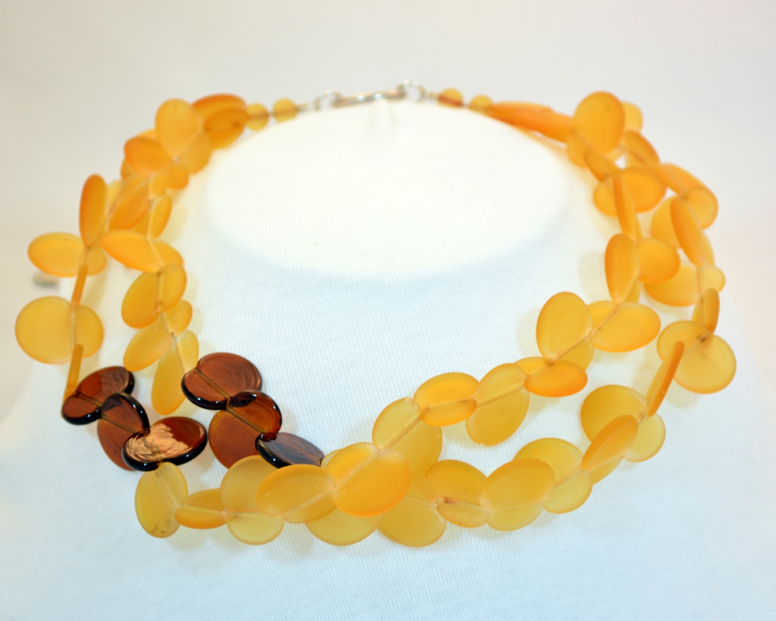 Murano Glass Semina Necklace