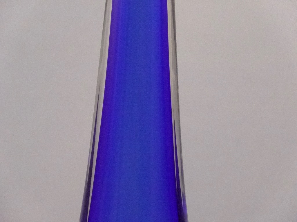 Murano Glass Cobalt  Gocce Vase