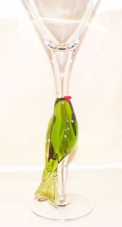Parakeet Green Goblet