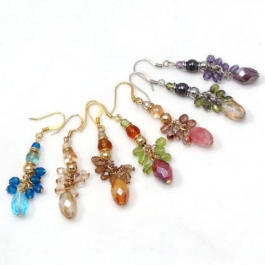 Earrings Multi colred