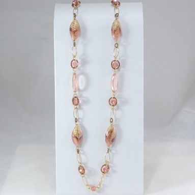 Mulinello Long Necklace Turquoise