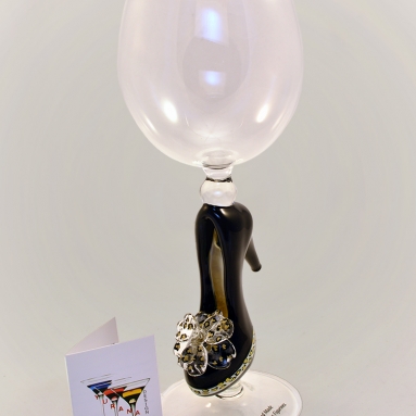 Fashionista shoe glass
