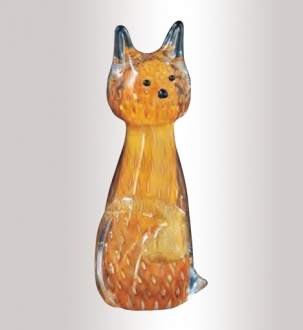 Murano Glass Cat Colorfull Assortment