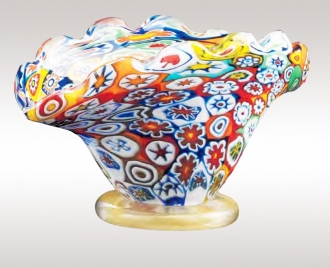 Murrine Glass Bowl