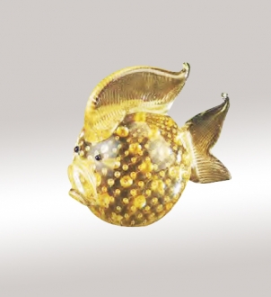 Murano Glass Gold Fish