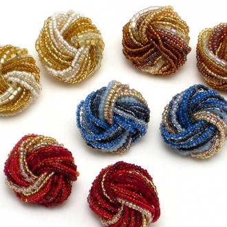 Murano Glass Earrings Clip