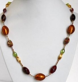 Glamor Multicolor Necklace (Long)