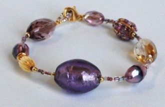 Glamor Purple Bracelet