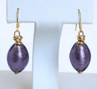 Glamor Purple Earring