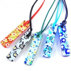 Murano Glass Pendants Colorful Assortment