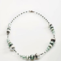 Murano Glass Necklace Colorful