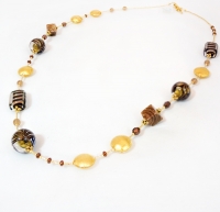 Beads murano glass fenicio necklace