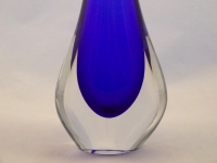 Murano Glass Cobalt Gocce Vase