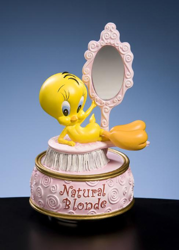 Tweety Natural Blonde Figurine Music Box