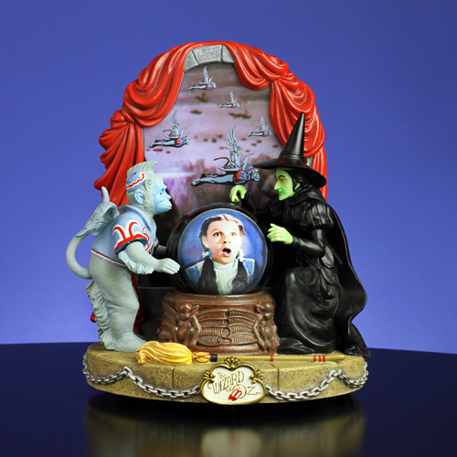 Oz 'Wicked Witch' and 'Dorothy' Water Globe Music Box