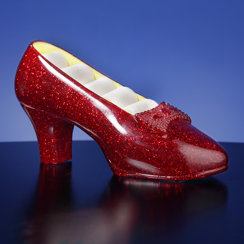 'Ruby Slippers' Musical Jewelry Holder