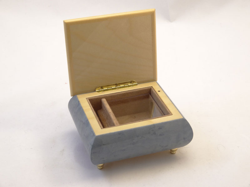 Light Blue High Gloss Music Box