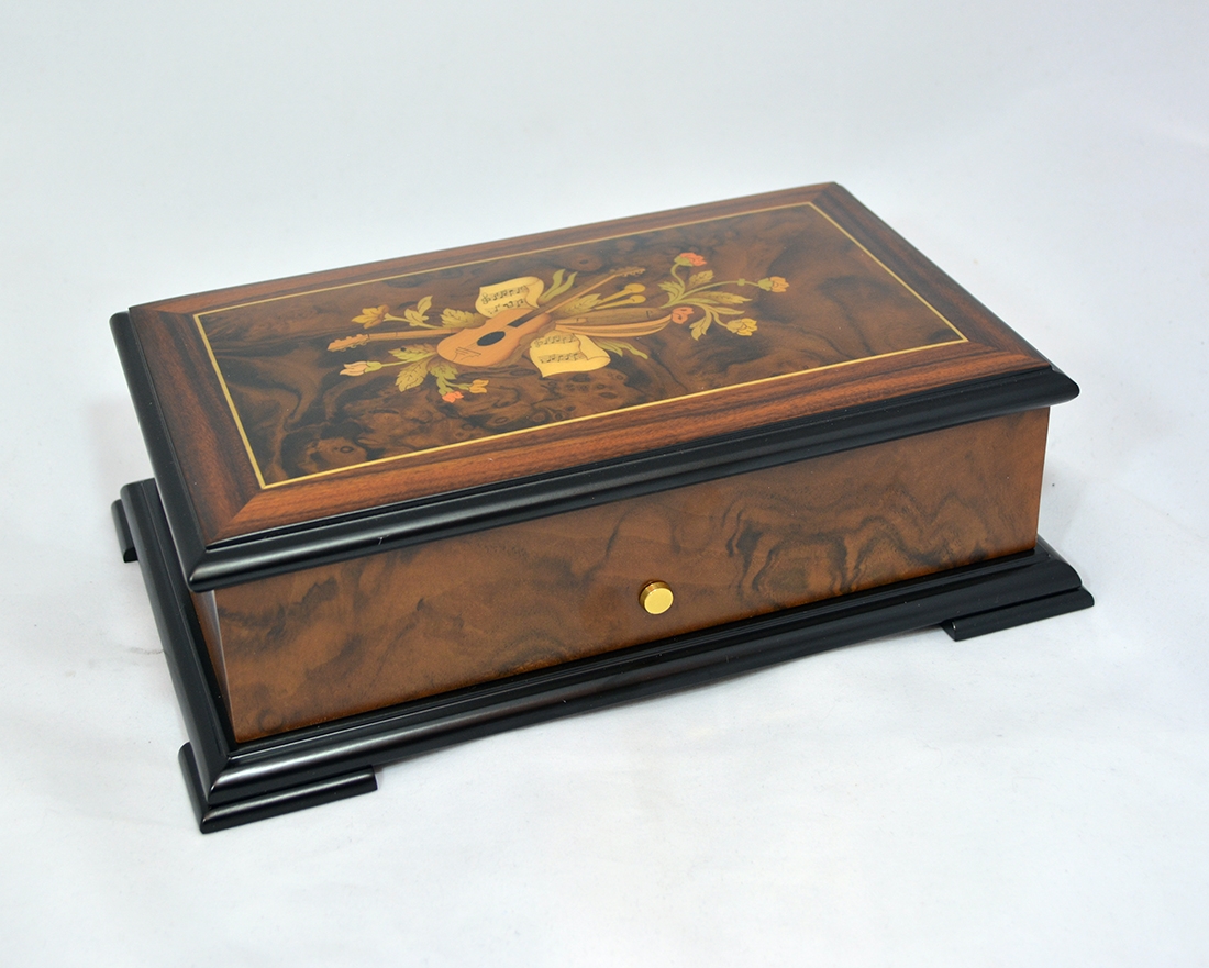 Floral design Luxury Music box - Sorrento Music Boxes ...