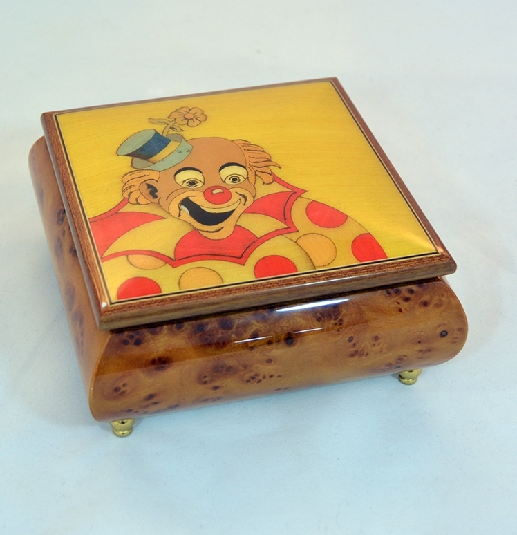 Clown Sorrento wooden box