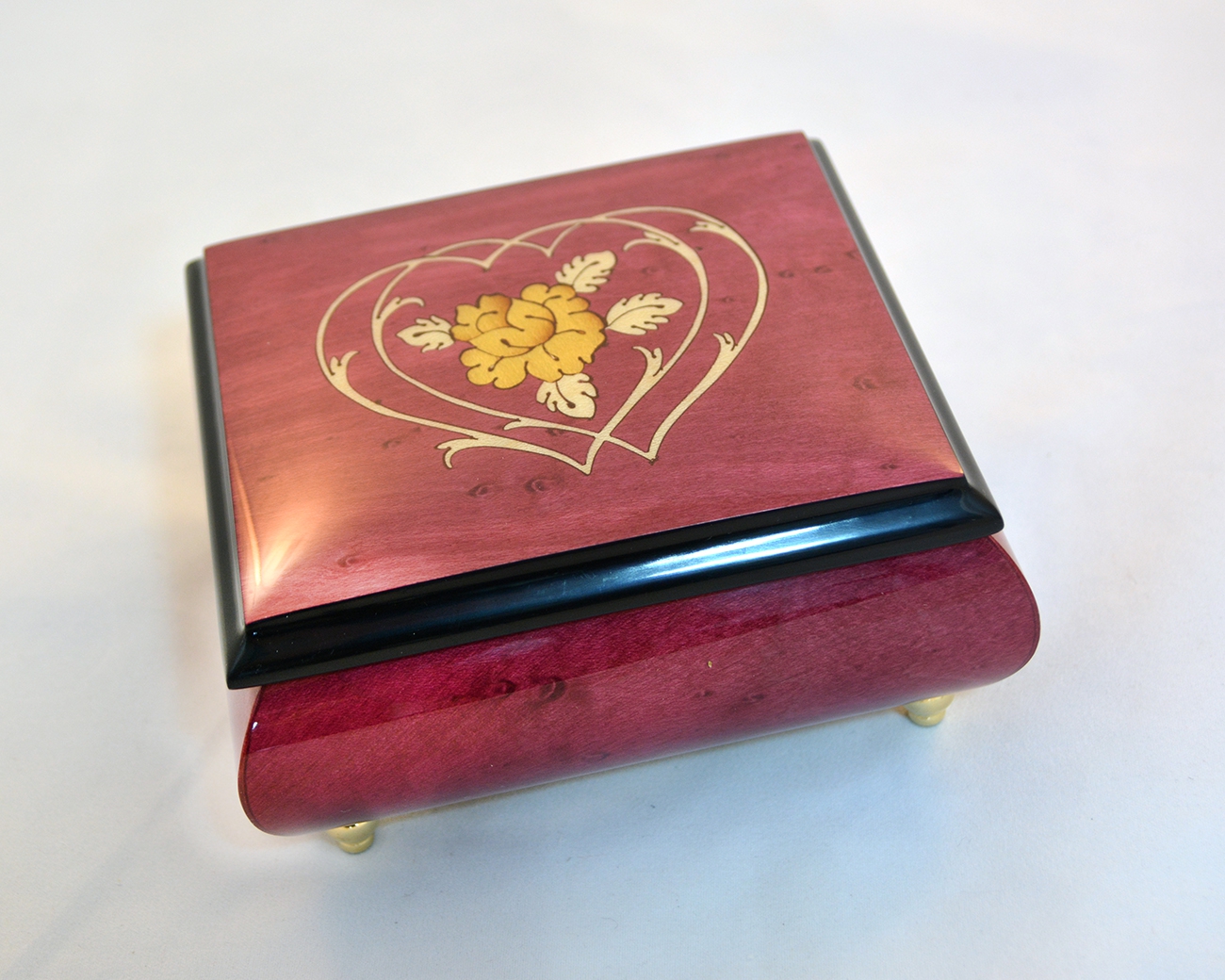 Purple Heart Duo Music Box