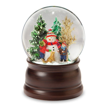 Snowman and Friends Snow Globe
